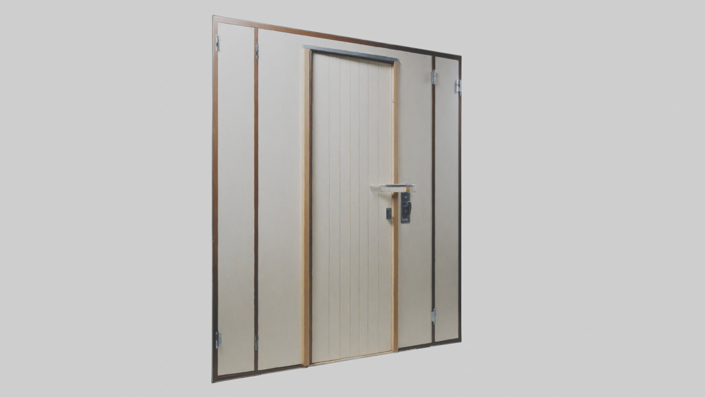 3D model Laminated door model VR / AR / low-poly