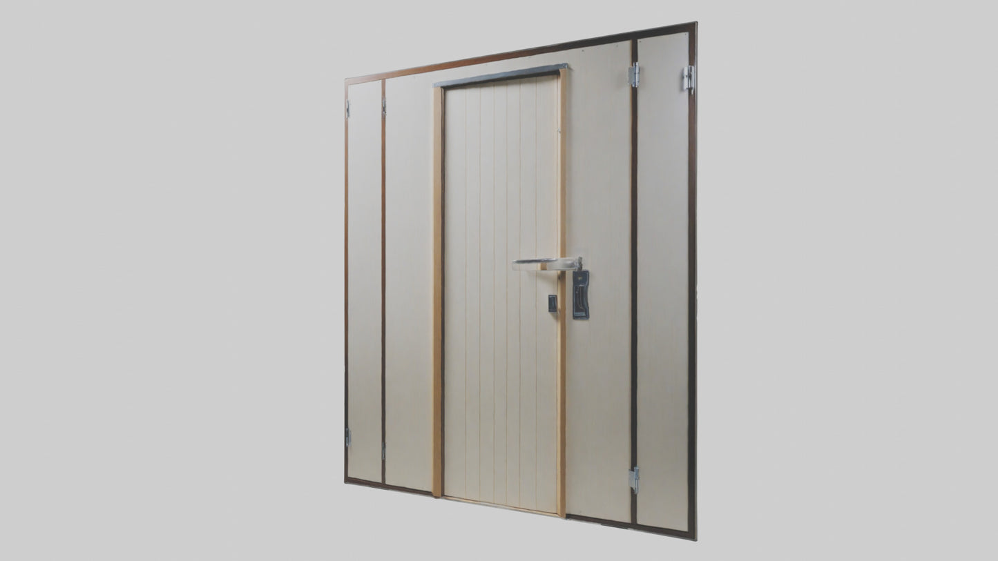 3D model Laminated door model VR / AR / low-poly