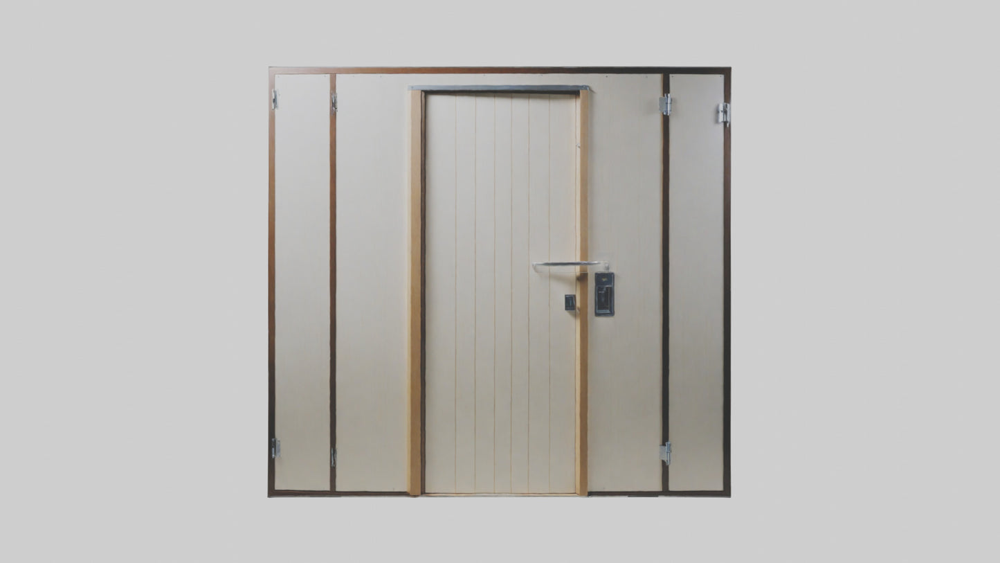 3D model Laminated door model VR / AR / low-poly