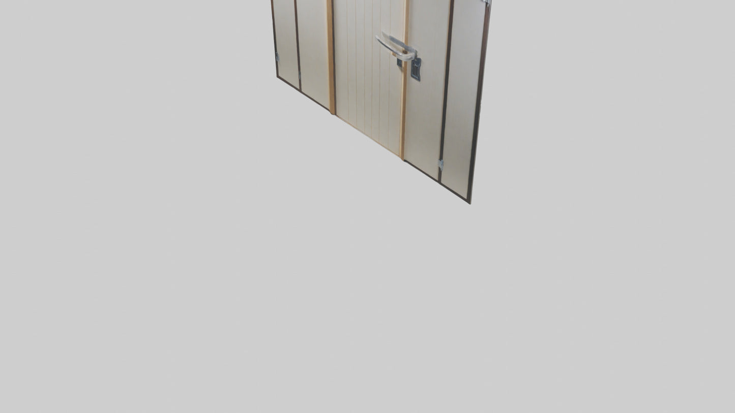 3D model Laminated door model VR / AR / low-poly