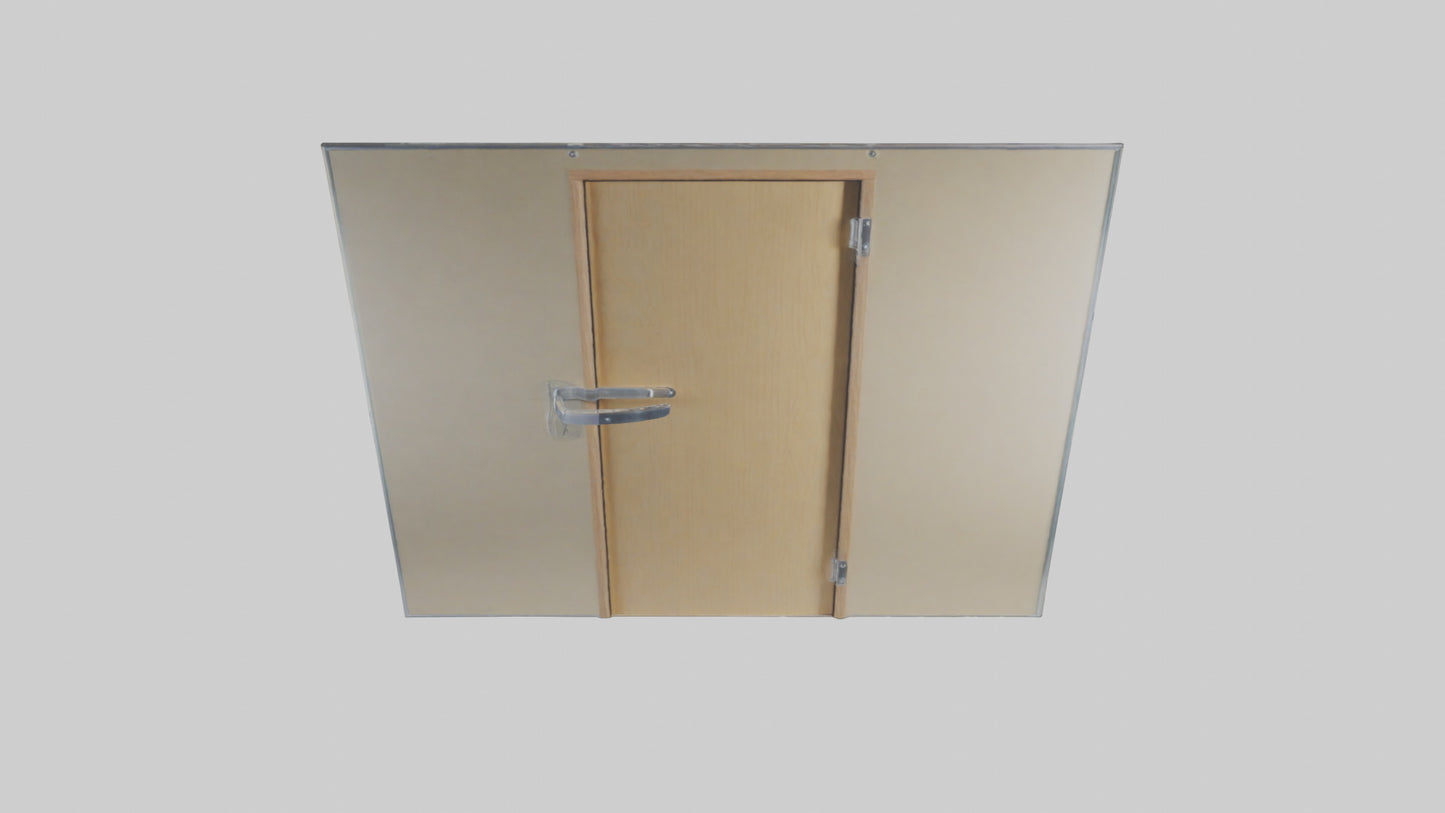 3D model Laminated door model VR / AR / low-poly