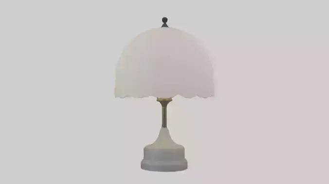 3D model Lamp shade model VR / AR / low-poly