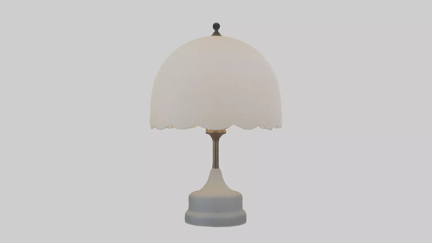 3D model Lamp shade model VR / AR / low-poly