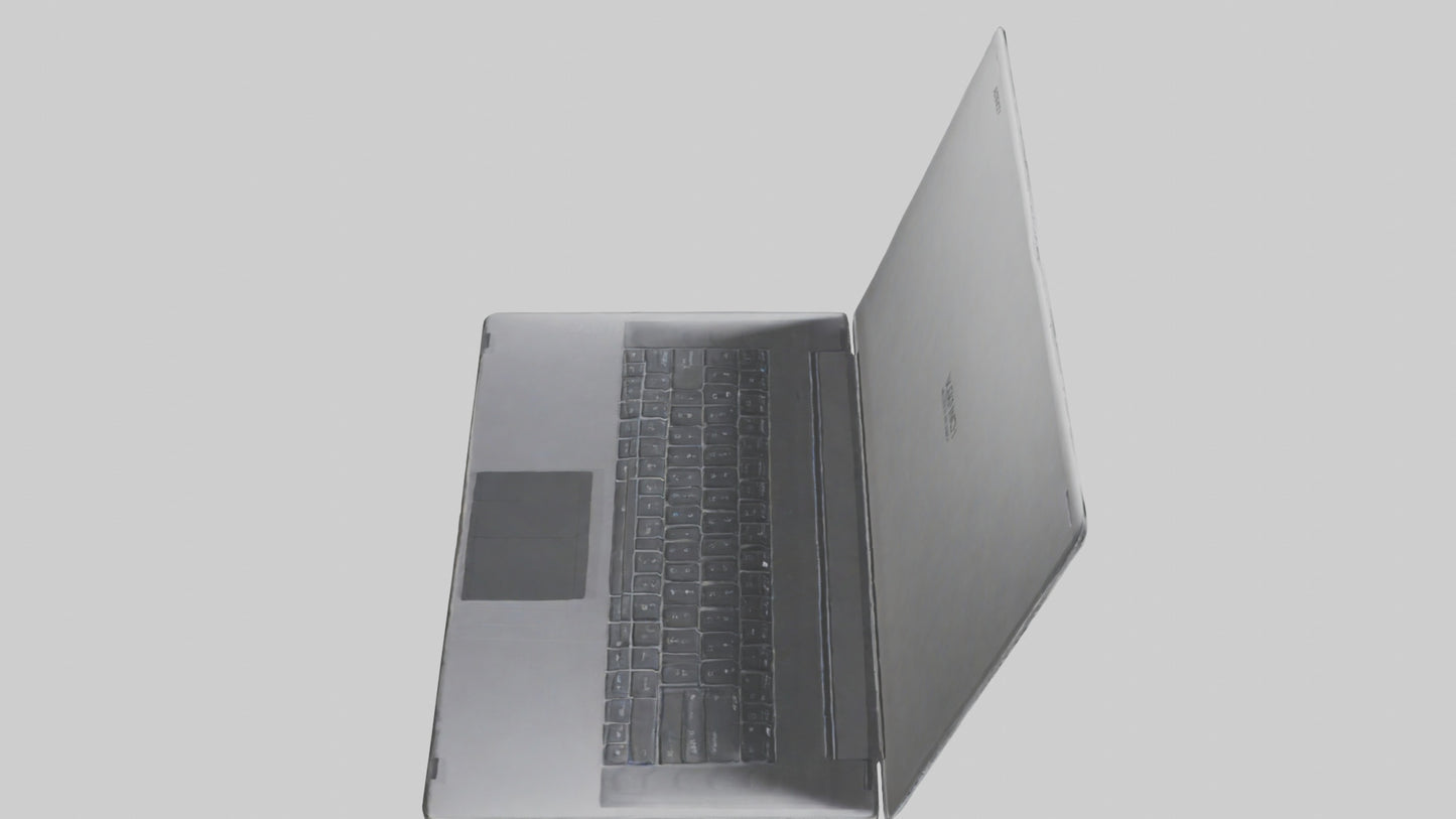 3D model Laptop model VR / AR / low-poly