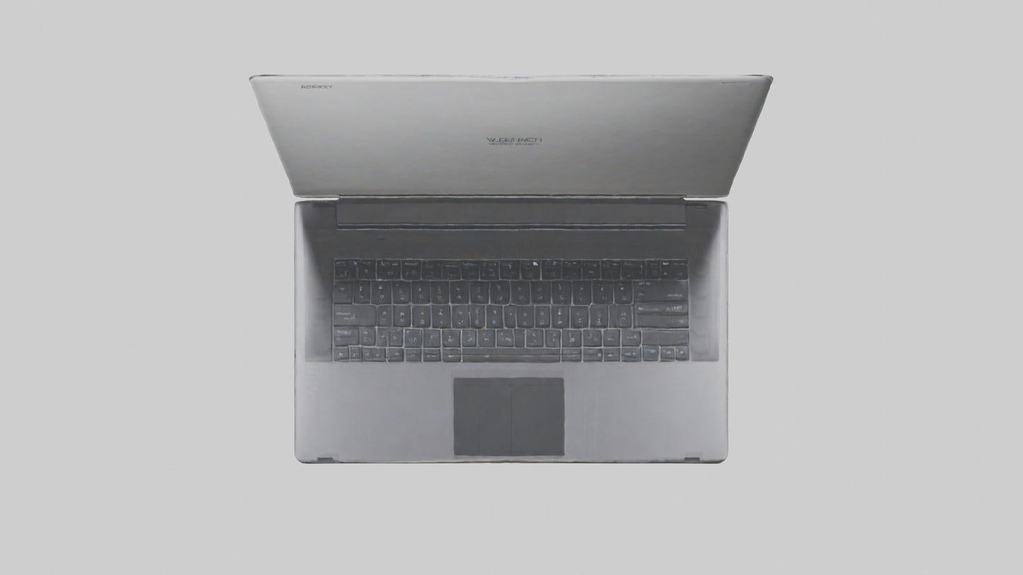 3D model Laptop model VR / AR / low-poly