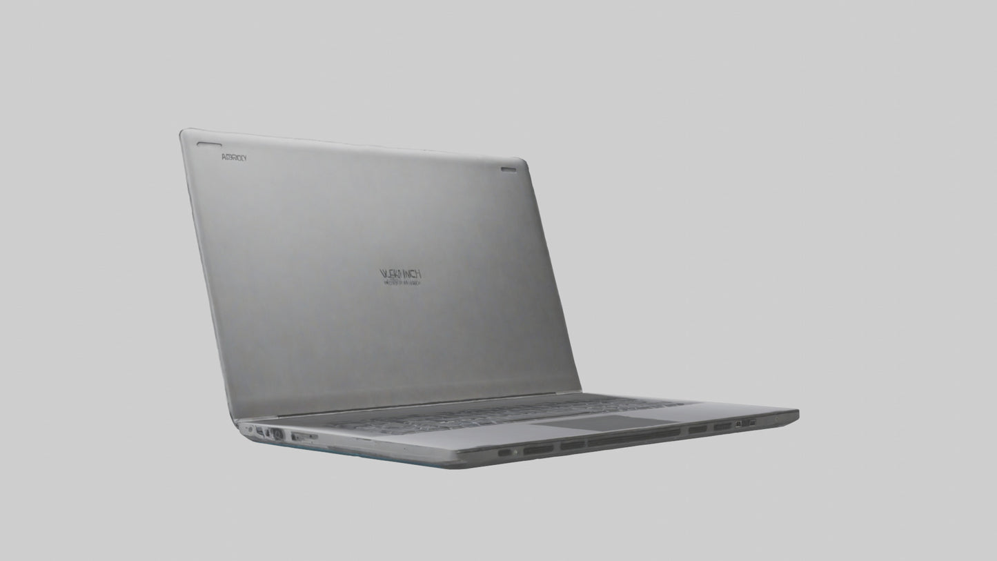 3D model Laptop model VR / AR / low-poly