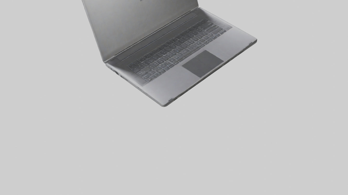 3D model Laptop model VR / AR / low-poly