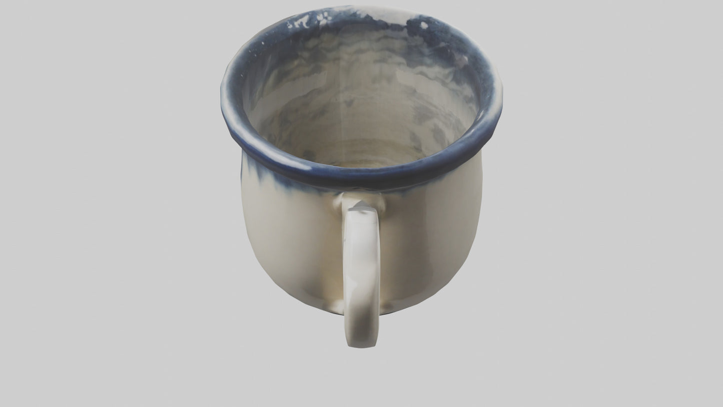 3D model Large Mug model VR / AR / low-poly