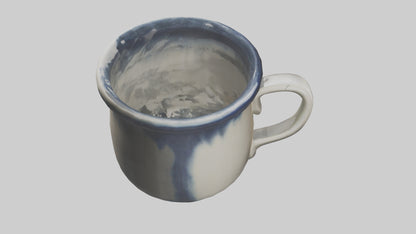 3D model Large Mug model VR / AR / low-poly