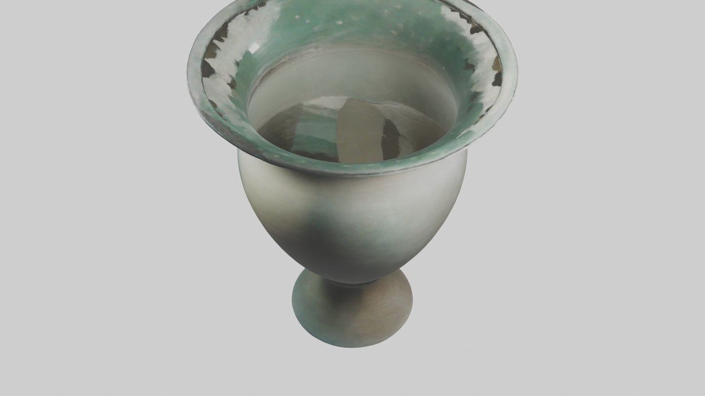 3D model Large statement vase model VR / AR / low-poly