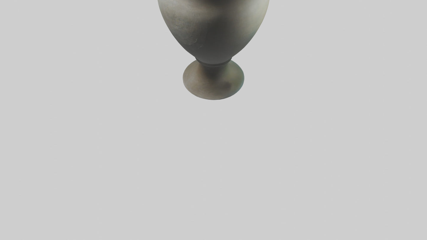 3D model Large statement vase model VR / AR / low-poly