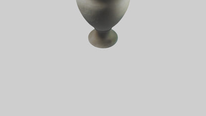 3D model Large statement vase model VR / AR / low-poly