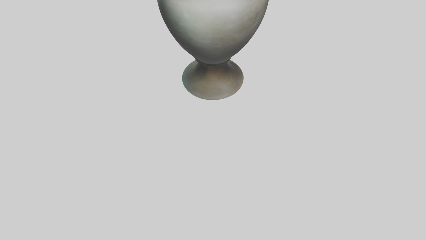 3D model Large statement vase model VR / AR / low-poly