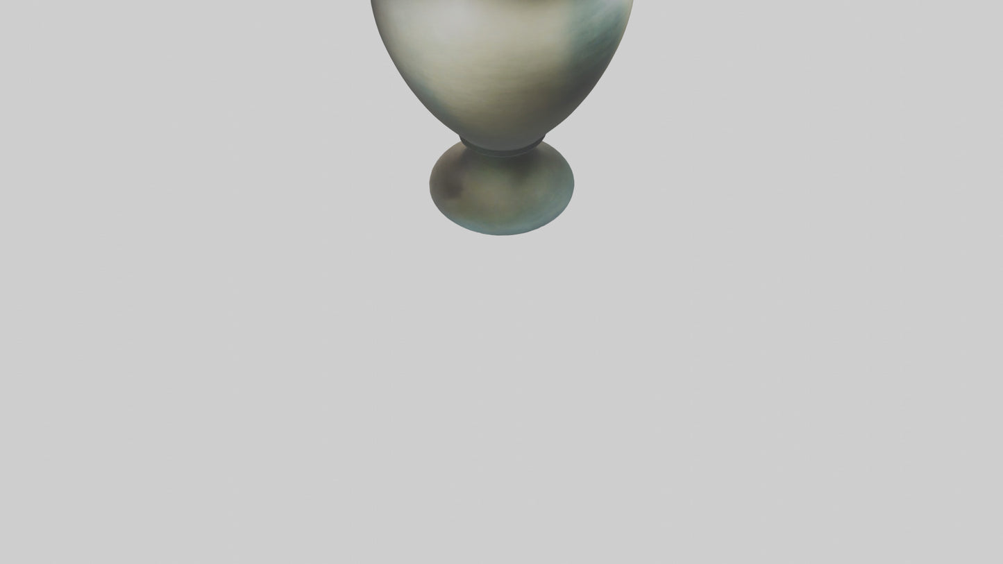 3D model Large statement vase model VR / AR / low-poly