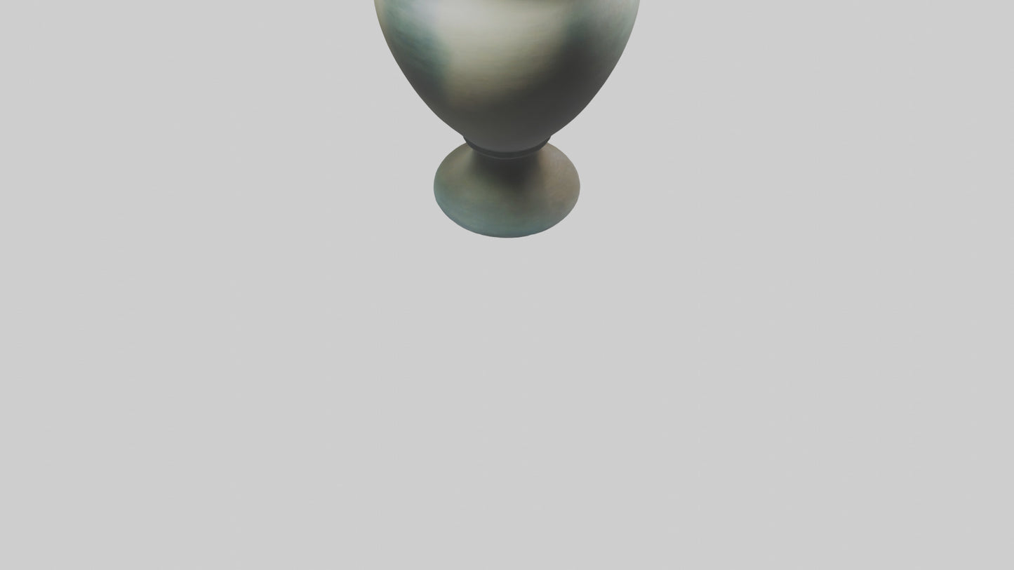 3D model Large statement vase model VR / AR / low-poly