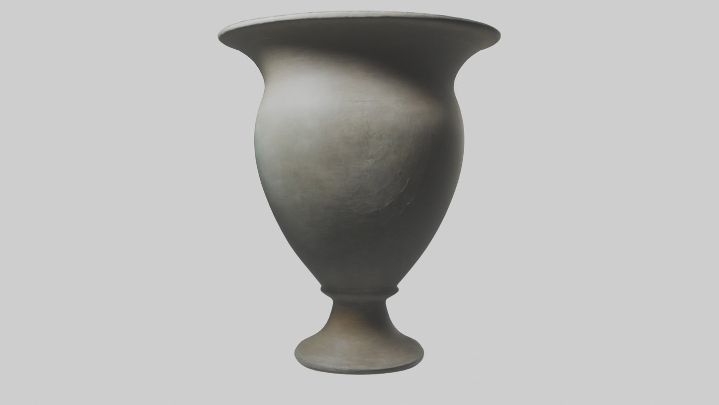 3D model Large statement vase model VR / AR / low-poly