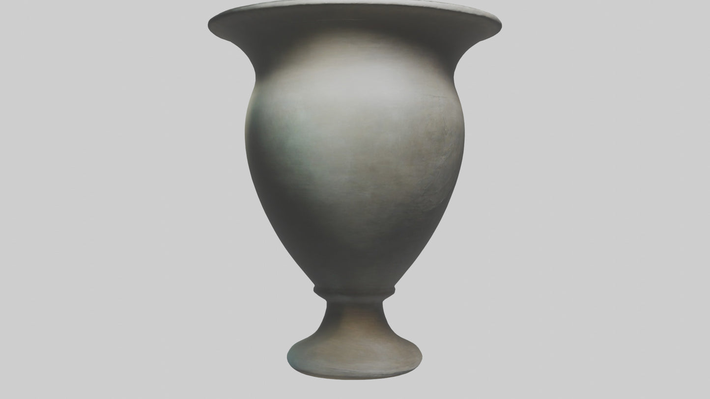3D model Large statement vase model VR / AR / low-poly