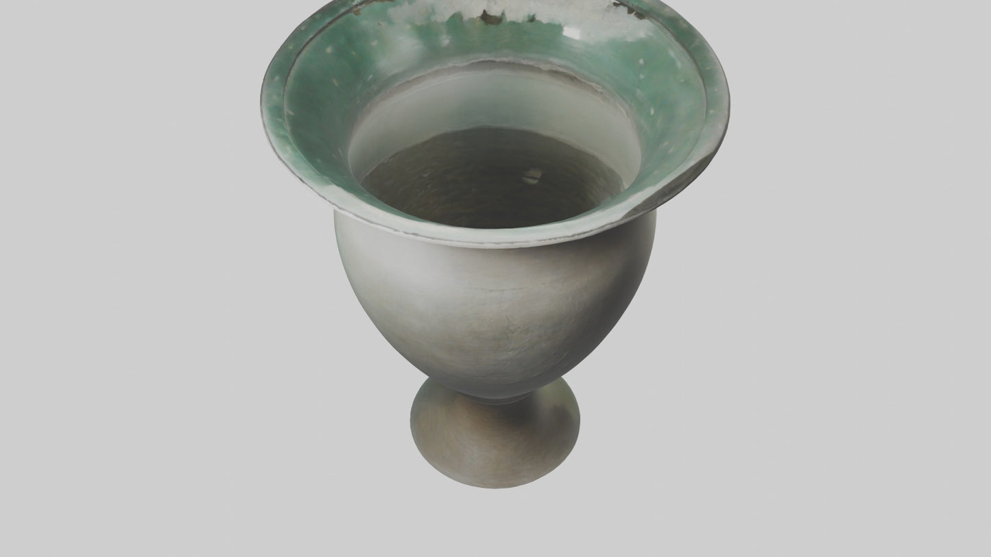 3D model Large statement vase model VR / AR / low-poly