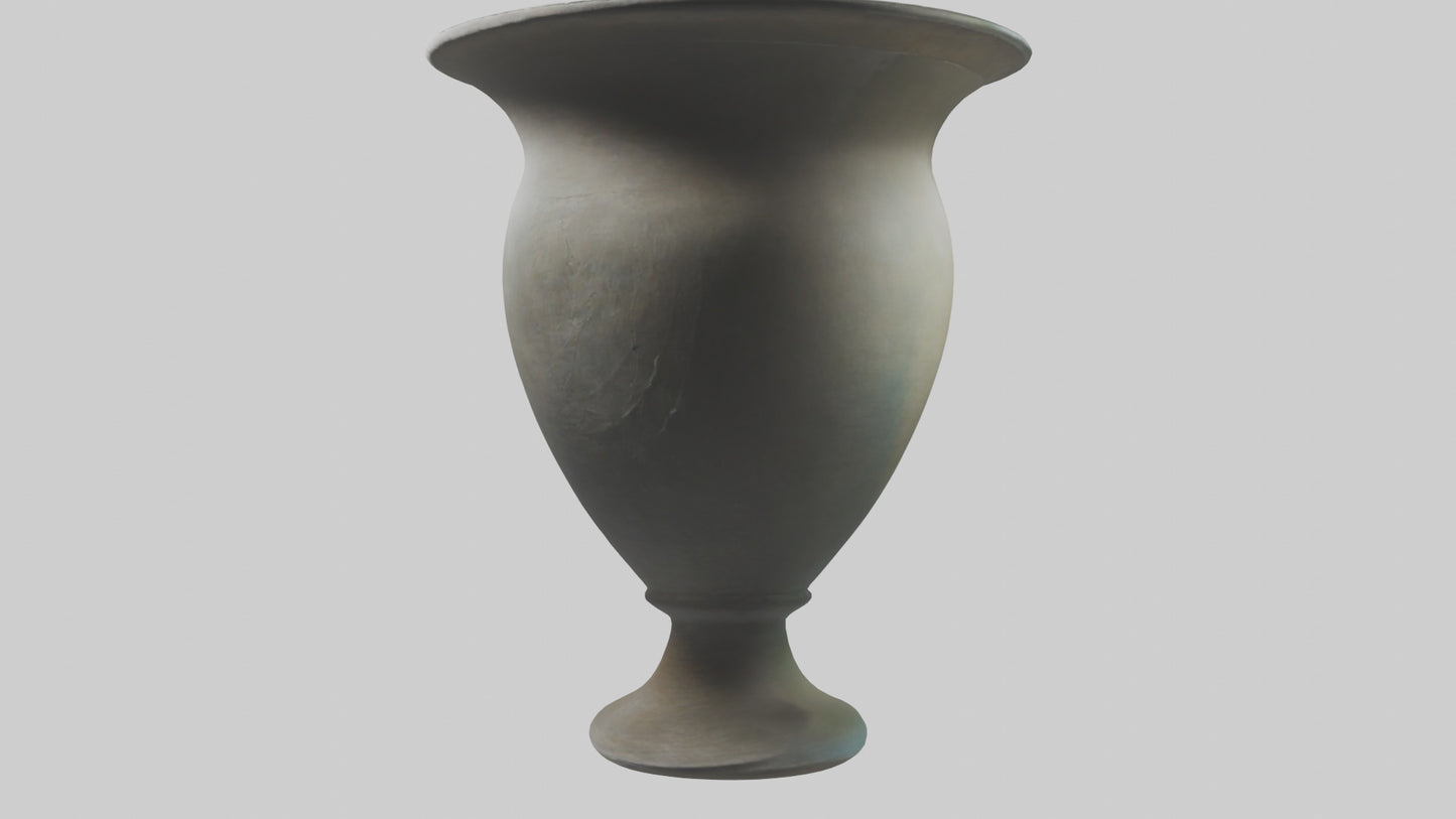 3D model Large statement vase model VR / AR / low-poly