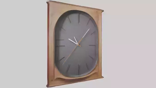 Large Wall Clock model VR / AR / low-poly