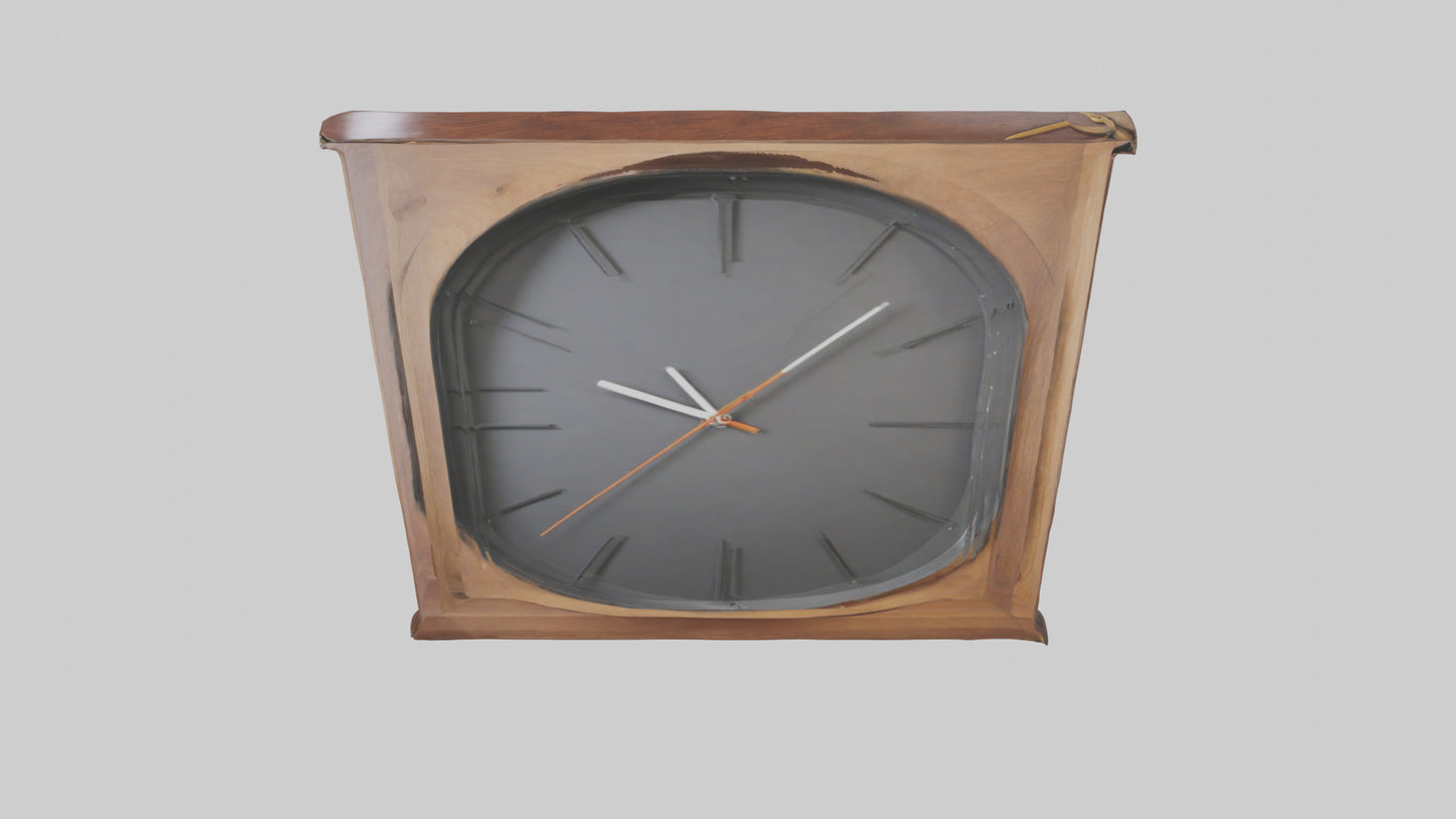 Large Wall Clock model VR / AR / low-poly