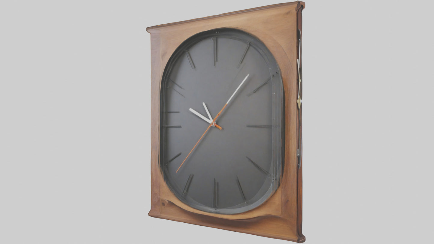 Large Wall Clock model VR / AR / low-poly