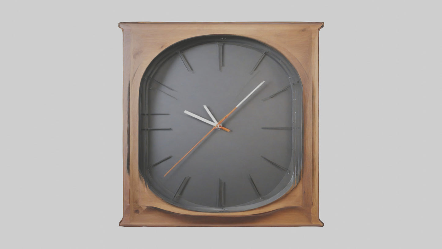 Large Wall Clock model VR / AR / low-poly