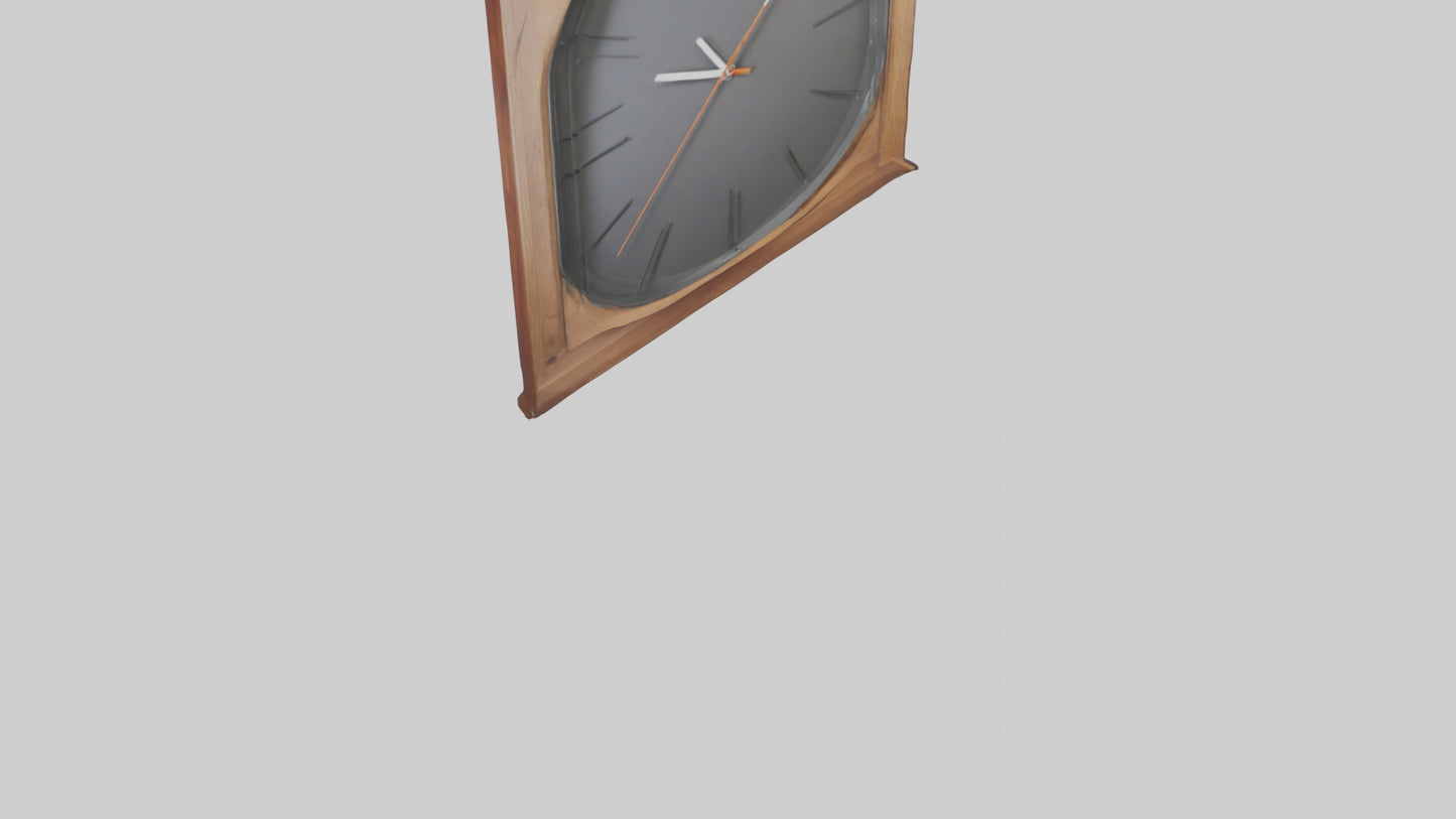 Large Wall Clock model VR / AR / low-poly