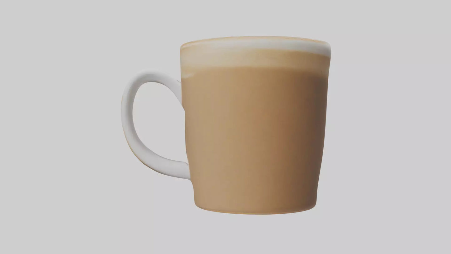 3D model Latte model VR / AR / low-poly