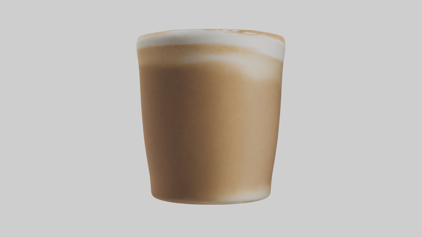 3D model Latte model VR / AR / low-poly