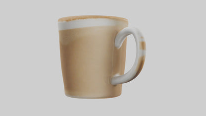 3D model Latte model VR / AR / low-poly