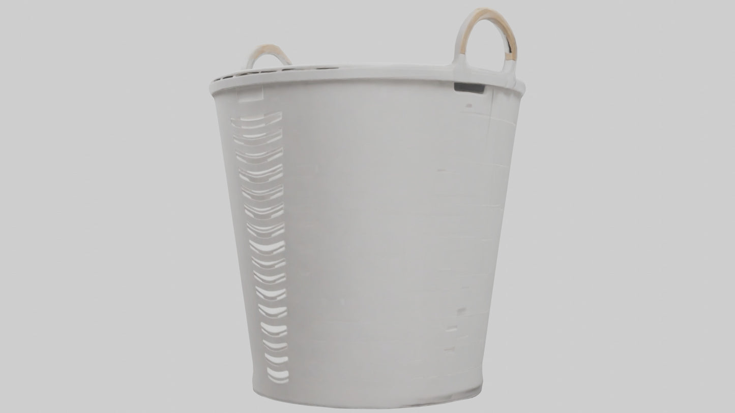 3D model Laundry basket model VR / AR / low-poly