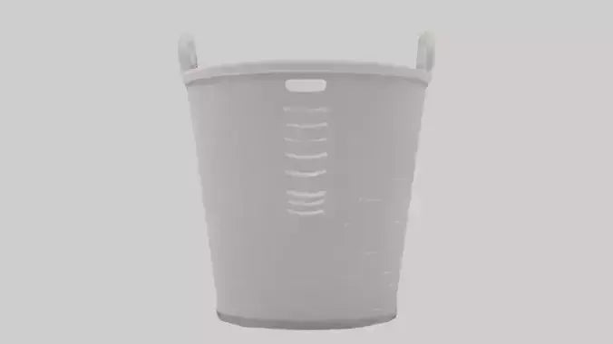 3D model Laundry basket model VR / AR / low-poly