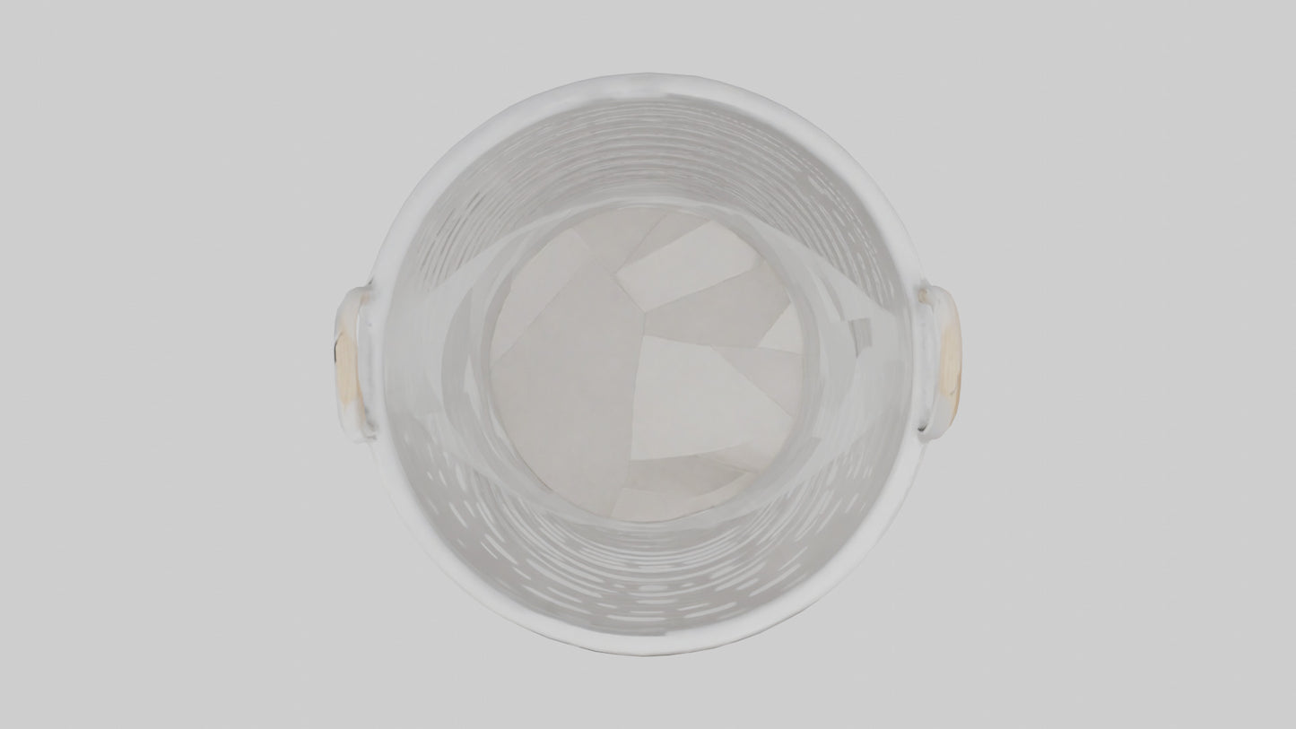 3D model Laundry basket model VR / AR / low-poly