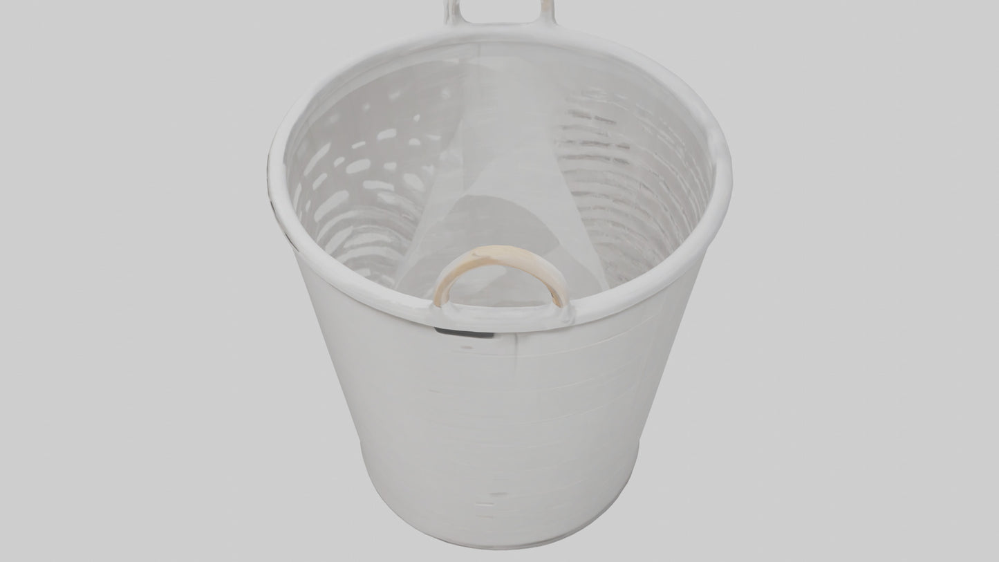 3D model Laundry basket model VR / AR / low-poly