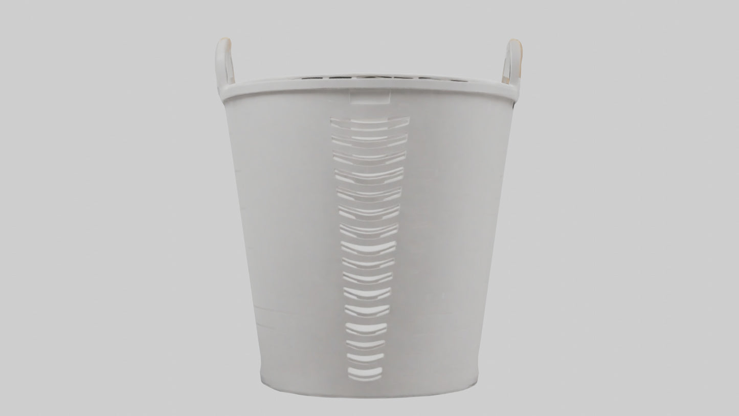 3D model Laundry basket model VR / AR / low-poly
