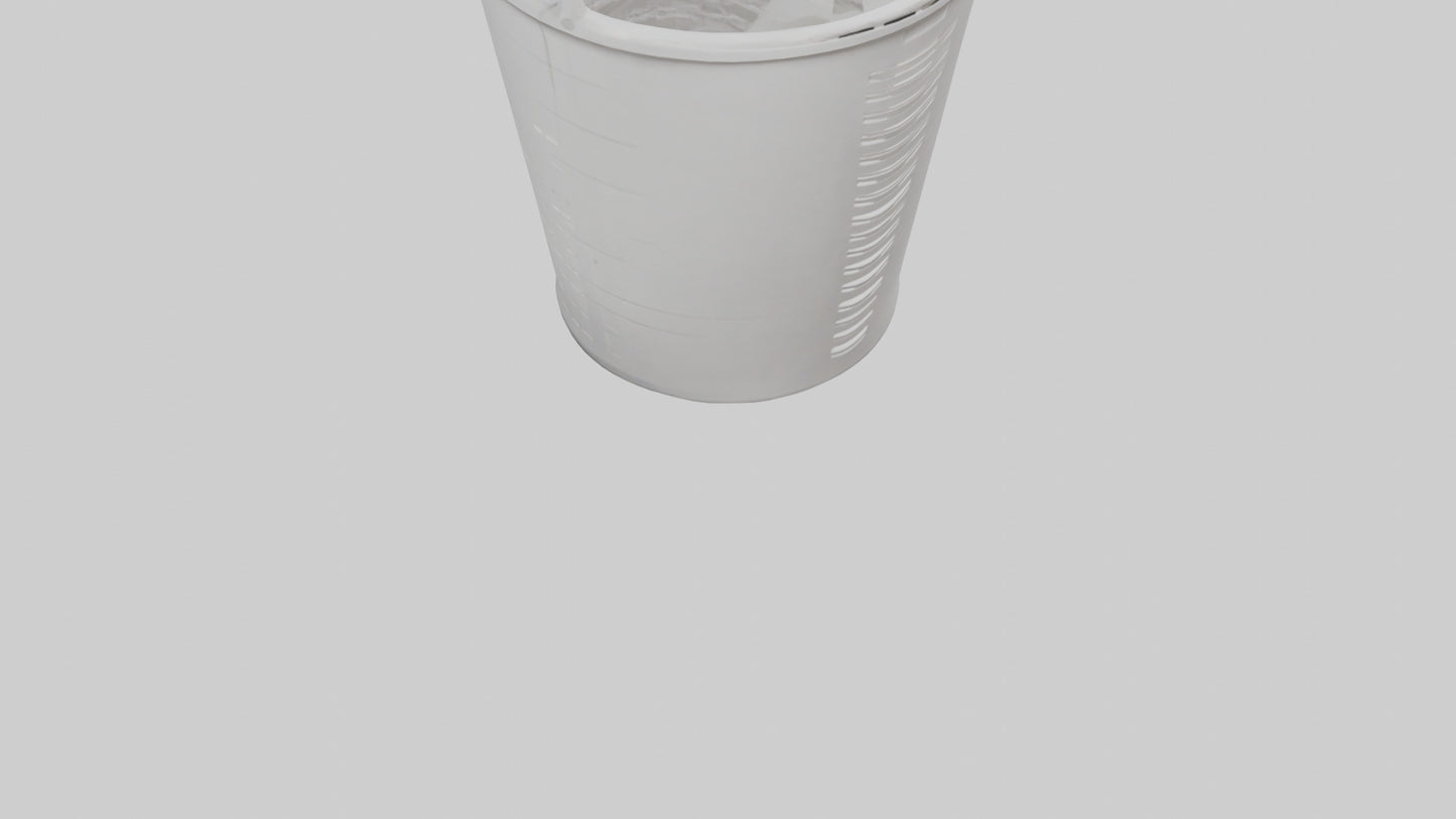 3D model Laundry basket model VR / AR / low-poly