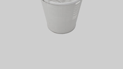 3D model Laundry basket model VR / AR / low-poly