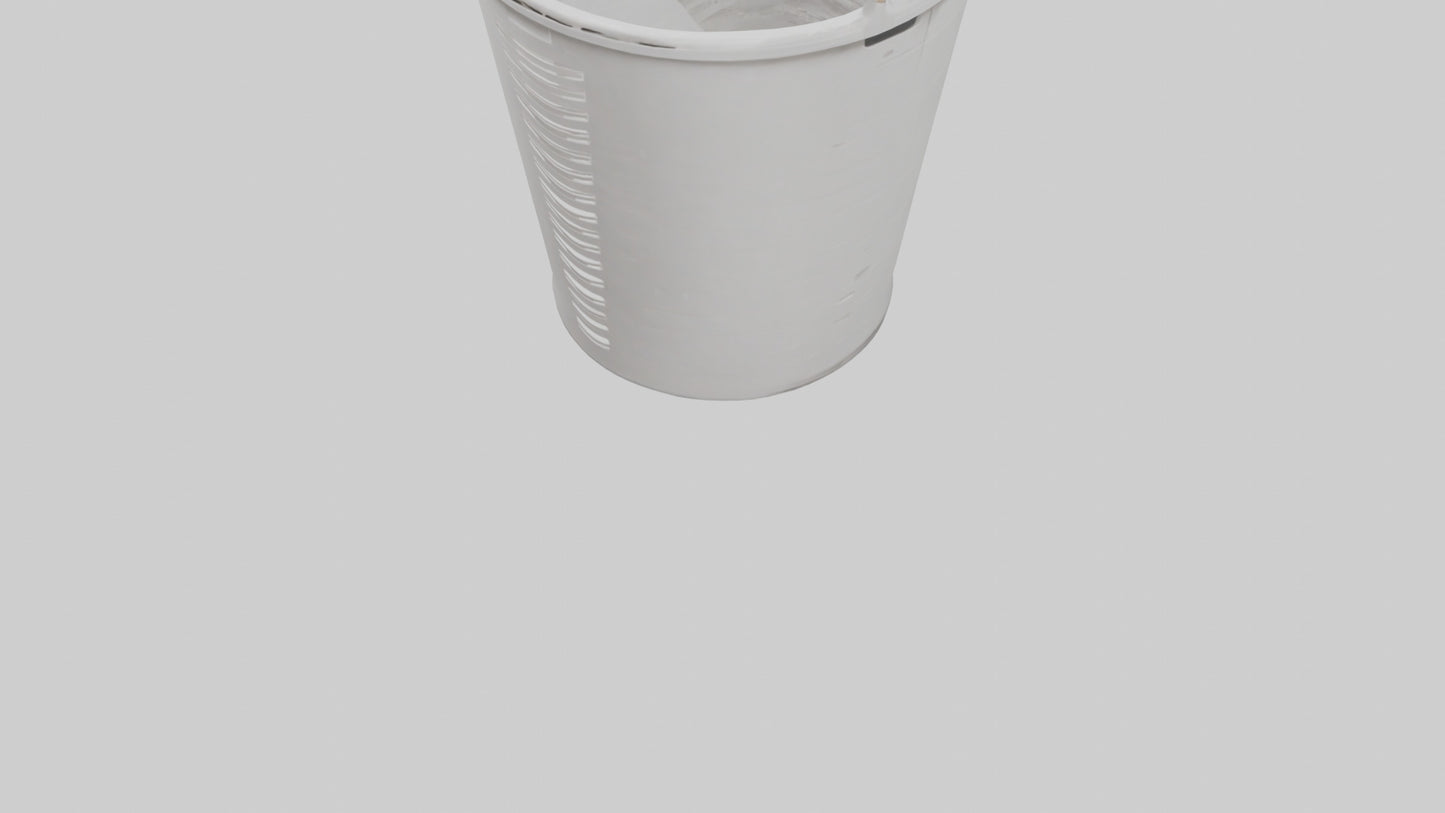 3D model Laundry basket model VR / AR / low-poly