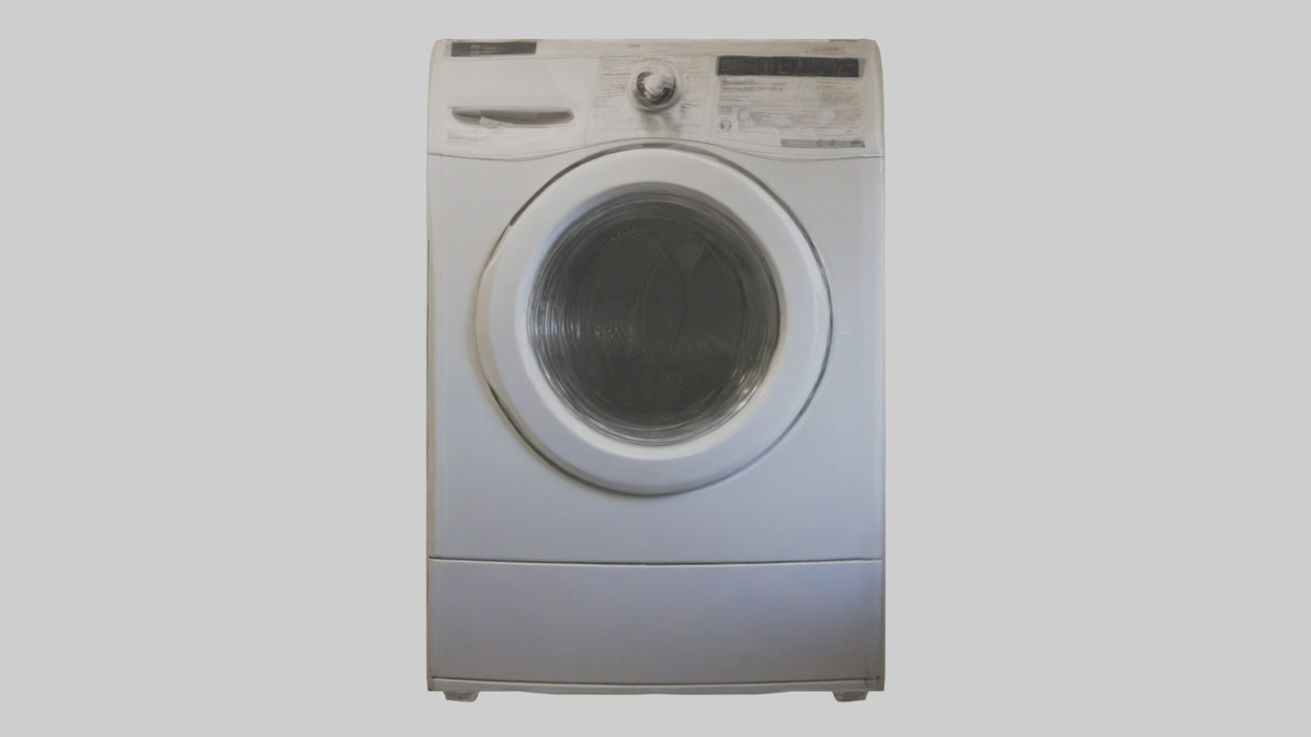 3D model Laundry Room VR / AR / low-poly