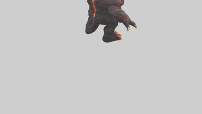 3D model Lava Beast model VR / AR / low-poly