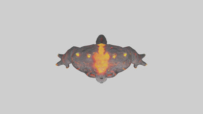 3D model Lava Beast model VR / AR / low-poly