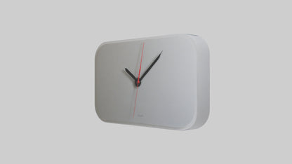 3D model LCD Wall Clock model VR / AR / low-poly