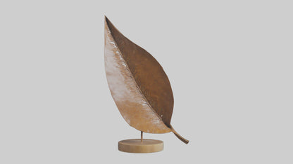 3D model Leaf in Wind Sculpture model VR / AR / low-poly