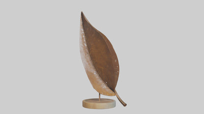 3D model Leaf in Wind Sculpture model VR / AR / low-poly