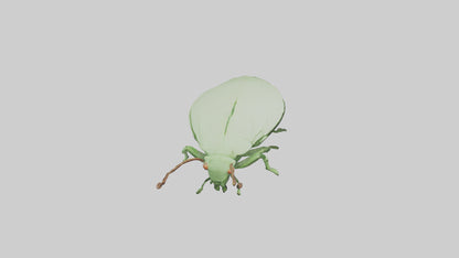 3D model Leaf Insect hiding model VR / AR / low-poly