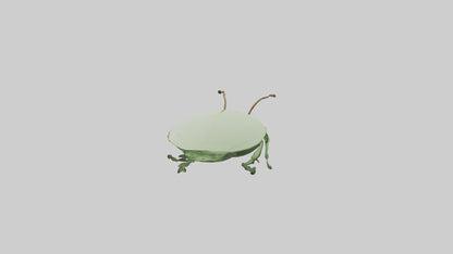 3D model Leaf Insect hiding model VR / AR / low-poly
