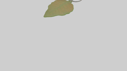 3D model Leaf keychain model VR / AR / low-poly