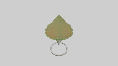 3D model Leaf keychain model VR / AR / low-poly