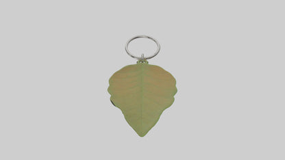 3D model Leaf keychain model VR / AR / low-poly